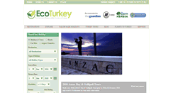 Desktop Screenshot of ecoturkey.com
