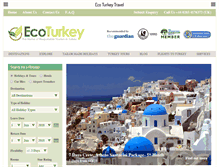 Tablet Screenshot of ecoturkey.com